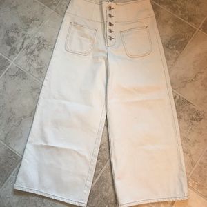 Free people cropped jeans
